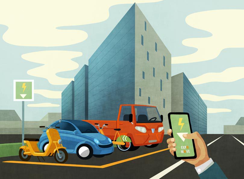 Sharing Mobility (Illustrations by Toni Demuro)